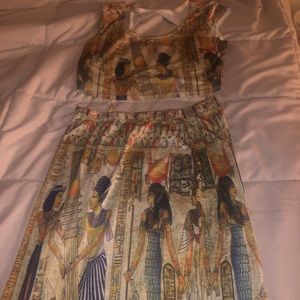 Two piece Egyptian set